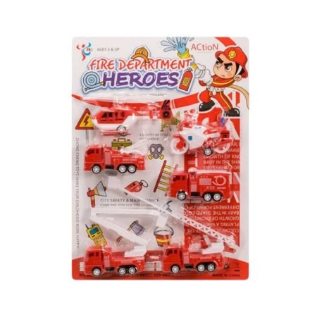 Σετ πυροσβεστικά οχήματα - JKL-09A - 917270