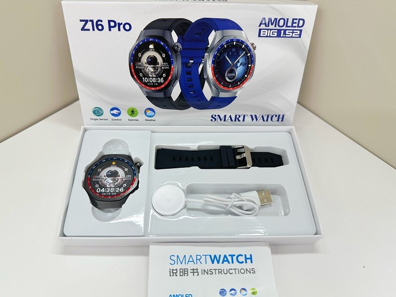 Smartwatch - Z16 Pro - 065479 - Black - Image 2