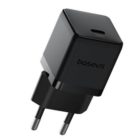 Baseus - Wall Charger Palm (P10111605113-00) - Fast Charger, Type-C, PD 30W, 5V/3A - Cluster Black