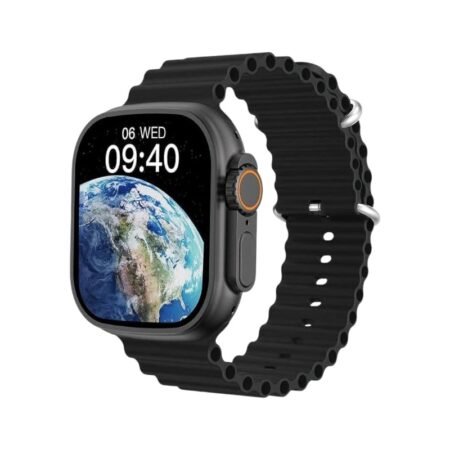 Σετ Smartwatch με 4 λουράκια - T20 UItra2 - 814208 - Black