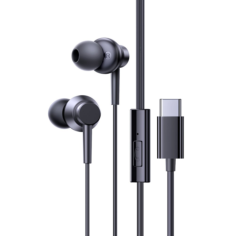 Baseus - Wired Earphones Encok CZ11 (A00164300113-Z1) - Type-C, In-Ear - Cluster Black