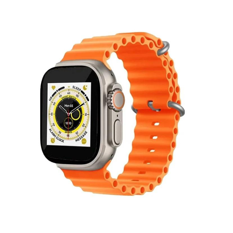 Σετ Smartwatch με 3 λουράκια - WISME-X30 - 750278 - Orange