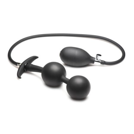 Ass Rattler Weighted Inflatable Anal Balls