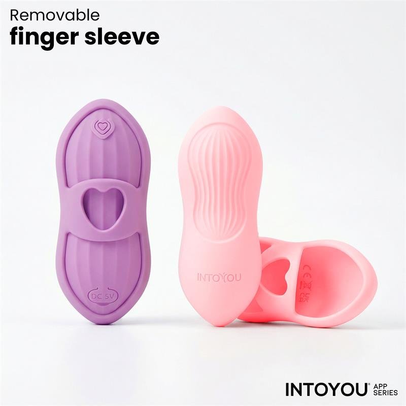 Laia Heated Finger Vibrator and App Pink - Image 12