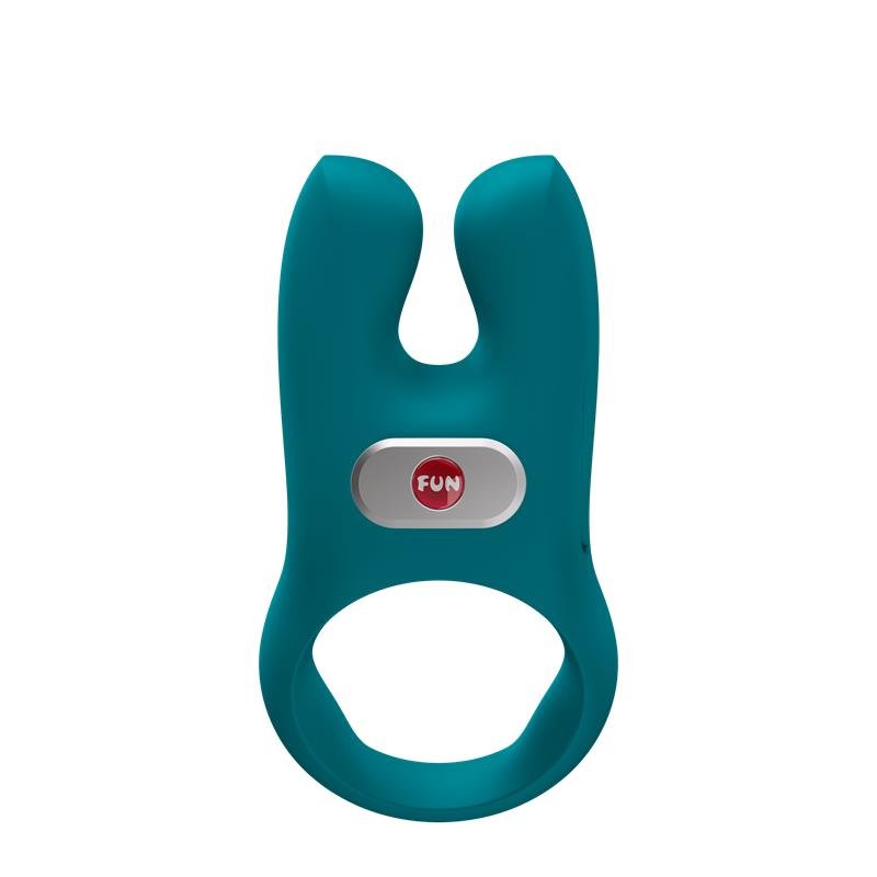 Cherie Double Air Pulse Vibrator Bottle Green - Image 2