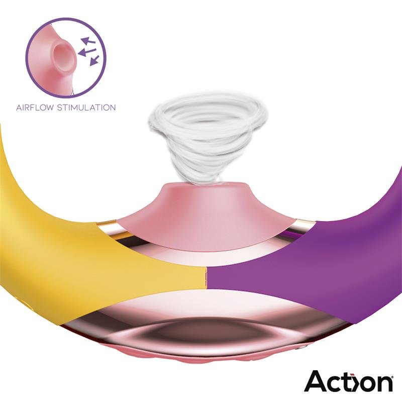 Two Lovers 3 in 1 Finger and Airflow Vibrator - Image 5