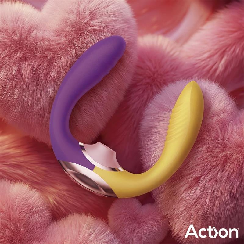 Two Lovers 3 in 1 Finger and Airflow Vibrator - Image 8