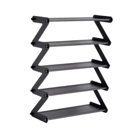 Ραφιέρα παπουτσιών 5 επιπέδων - YH8802-5 - 522466 - Black