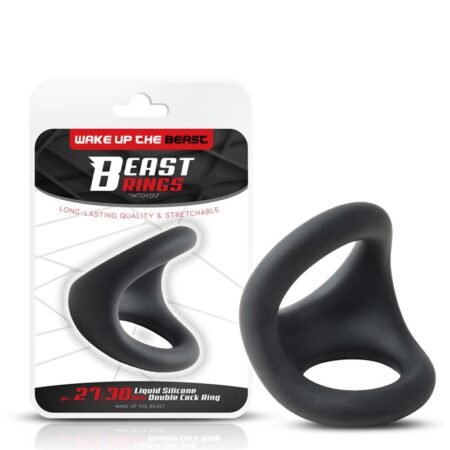 Double Penis Ring Liquid Silicone 27/30 mm