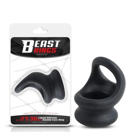 Double Penis Ring Liquid Silicone 27/30 mm