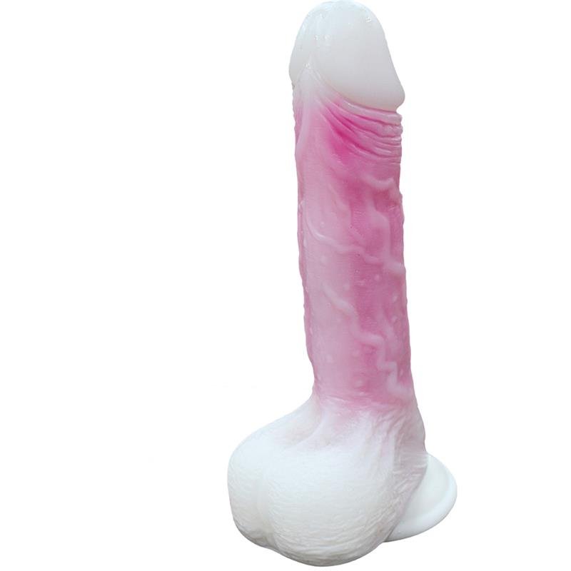 Double-layer Dildo with Vibration, thrusting and heating 21.5 cm - Image 5