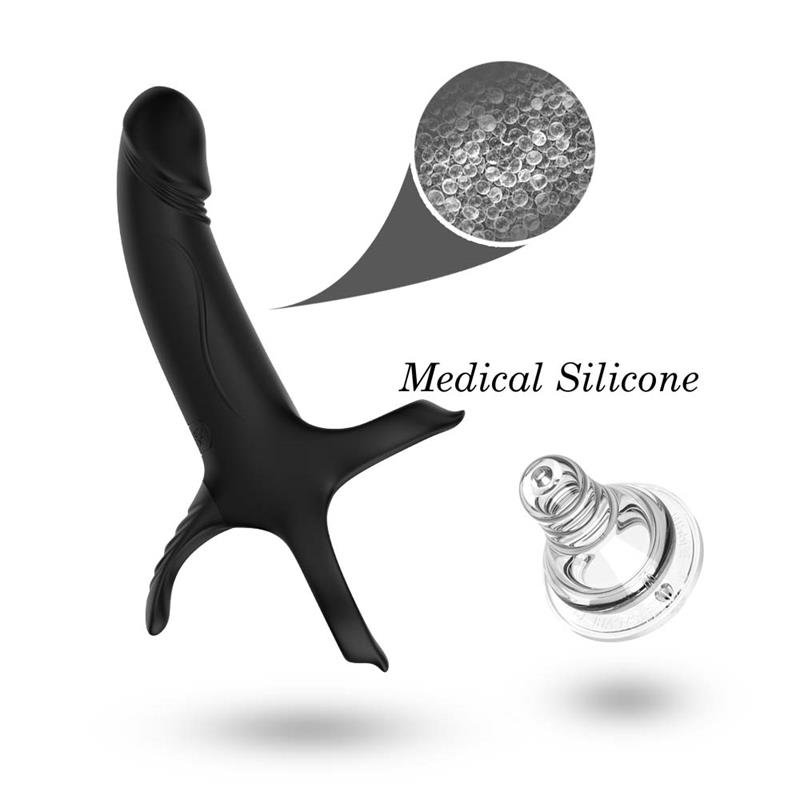 Double penetration Dildo with Vibration - Image 11