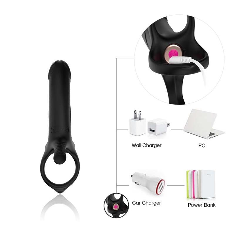 Double penetration Dildo with Vibration - Image 12