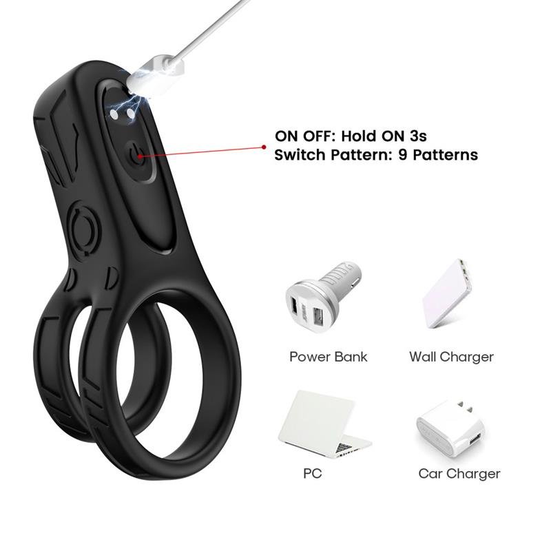 Mecha-style Vibrating Penis Ring - Image 14