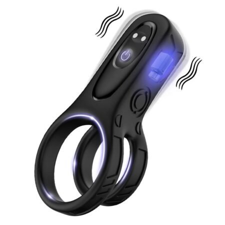 Mecha-style Vibrating Penis Ring