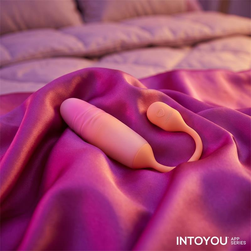 NexEgg Motion Vibrating Egg with Thrusting App Orange/Pink - Image 12