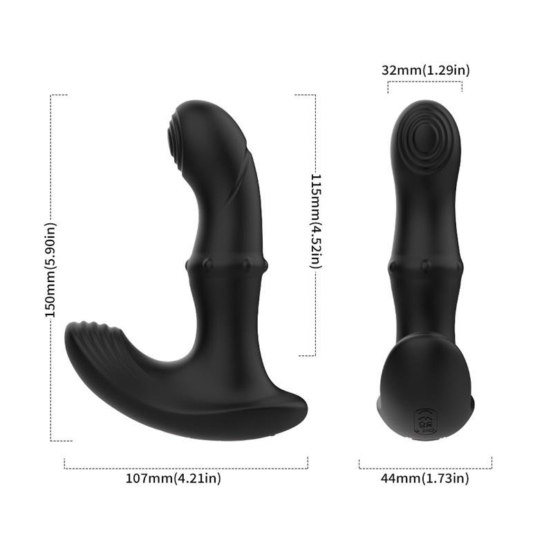 Prostate Massager Vibration, Thrusting and Clitoris Stimulator - Image 10