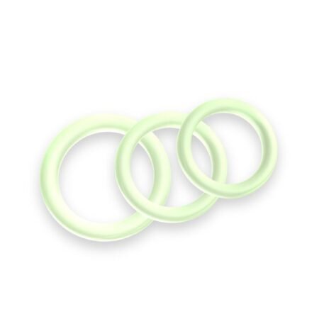 Set of 3 rings Glow in the Dark