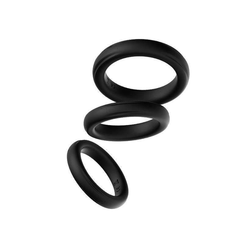 St of 3 Penis rings - Image 2