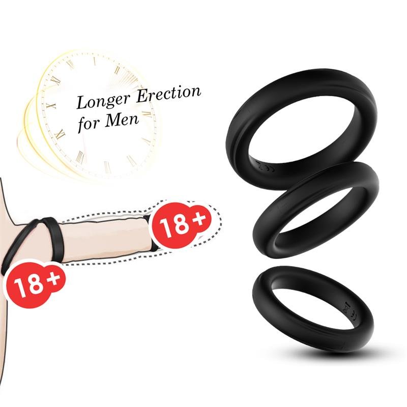 St of 3 Penis rings - Image 10