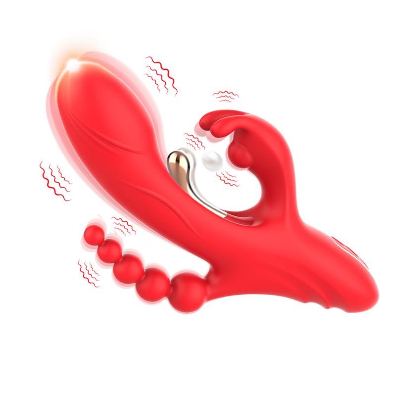 Tickler Rabbit Vibrator with Anal Beads - Image 7