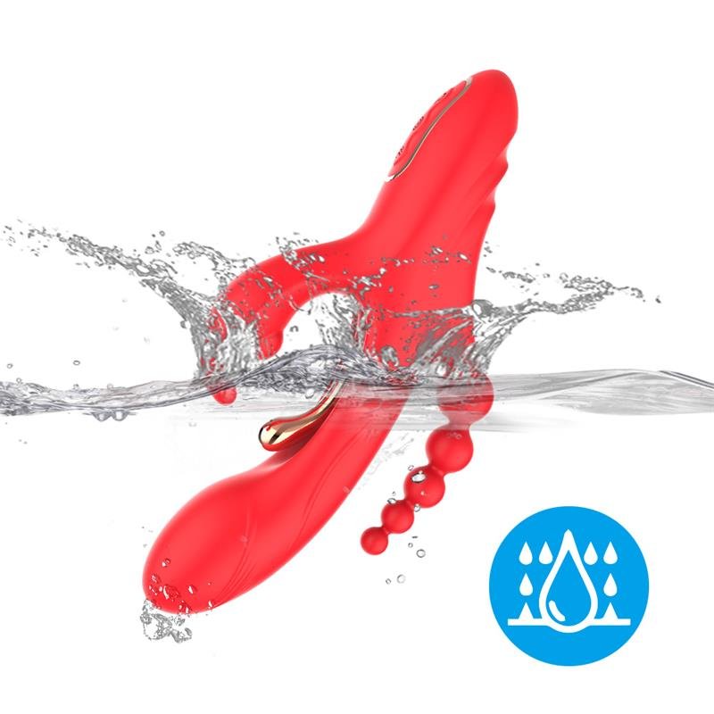 Tickler Rabbit Vibrator with Anal Beads - Image 8