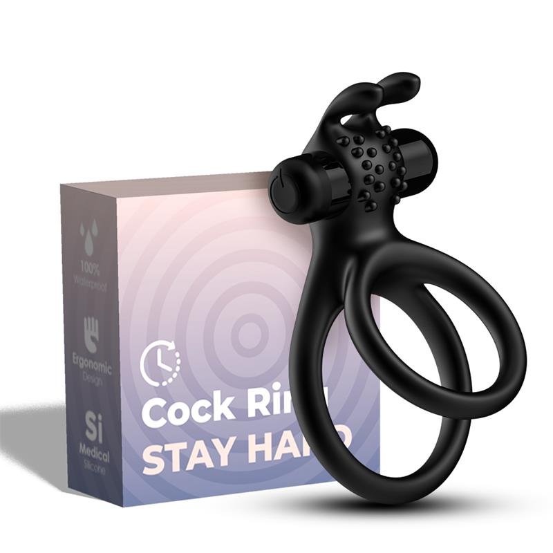 Vibrating bunny Penis ring - Image 2