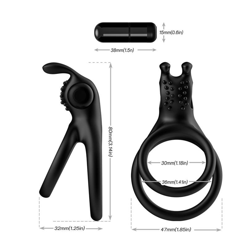 Vibrating bunny Penis ring - Image 10