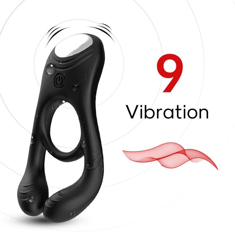 Vibrating Penis and Testicles Ring - Image 11