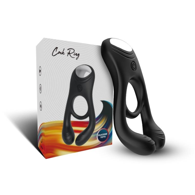 Vibrating Penis and Testicles Ring - Image 3