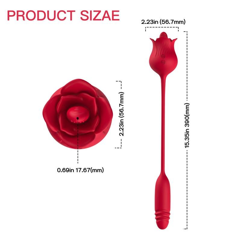 Vibrating Rose with Thrusting and Licking USB - Image 15