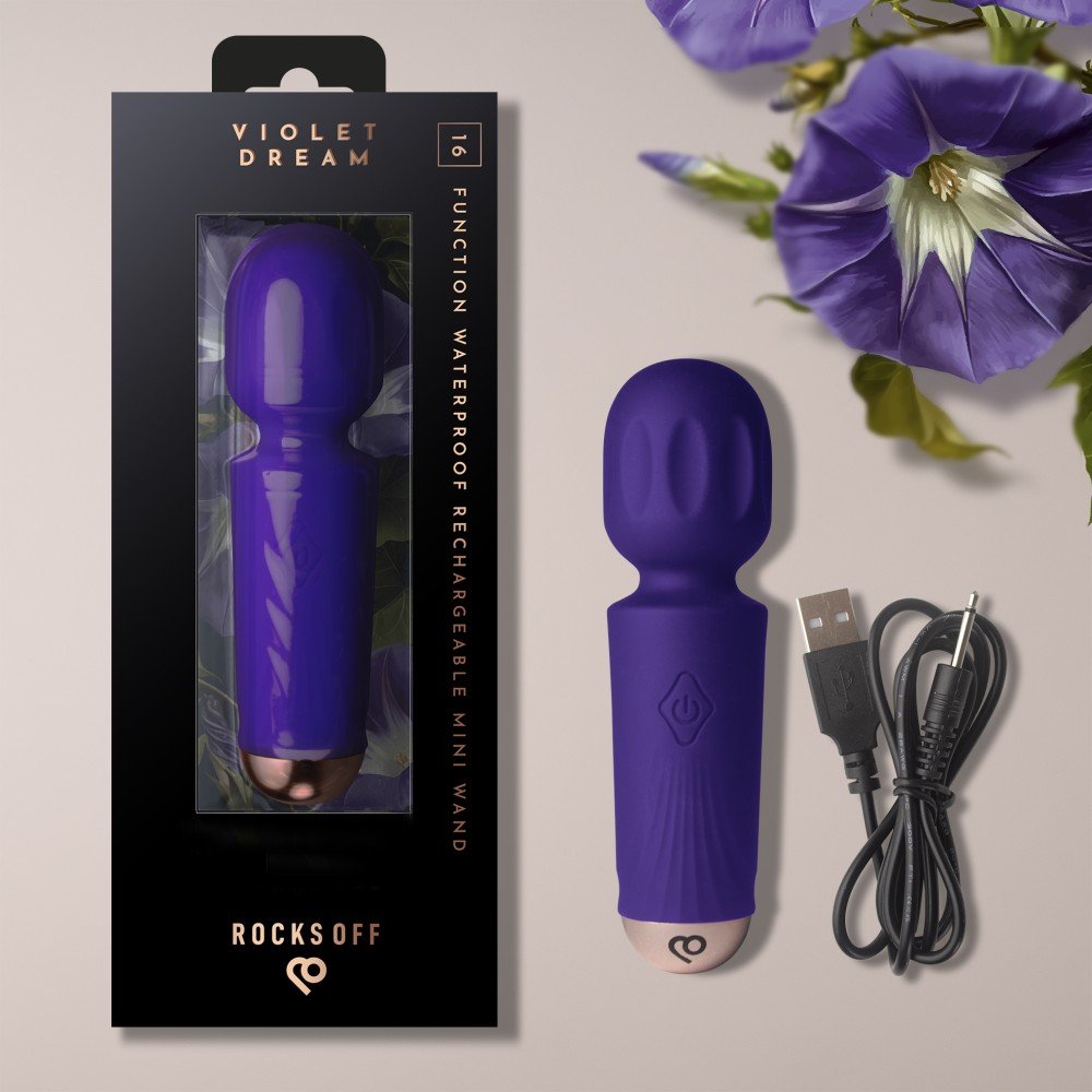 Rechargeable Mini Wand - Violet Dream - Image 6