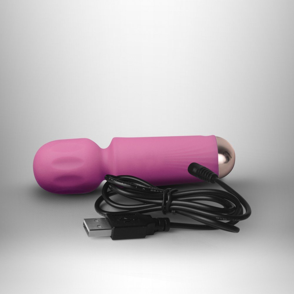 Rechargeable Mini Wand - Peony Pink - Image 2