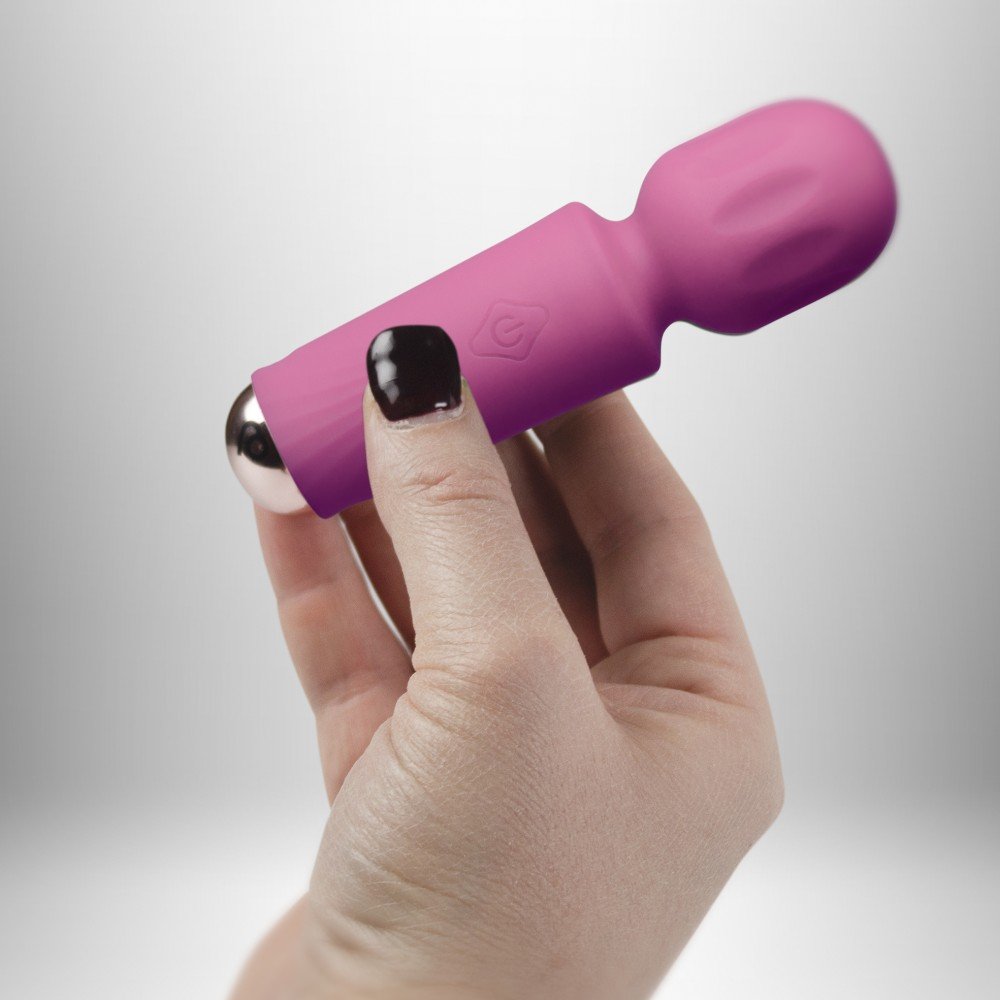 Rechargeable Mini Wand - Peony Pink - Image 6