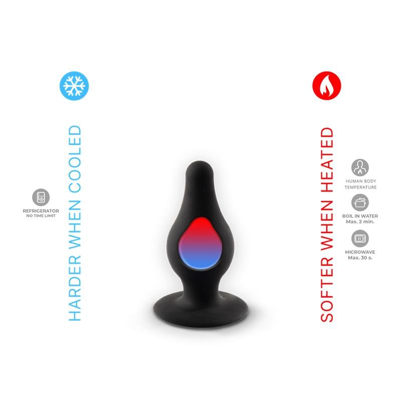 Butt Plug Model 2 XS Black - Image 2