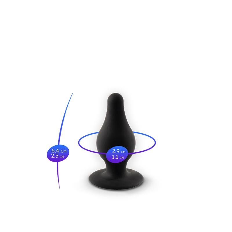 Butt Plug Model 2 XS Black - Image 3