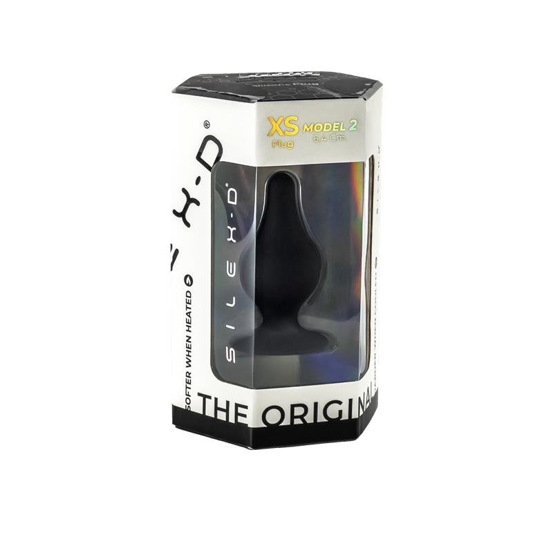 Butt Plug Model 2 XS Black - Image 4