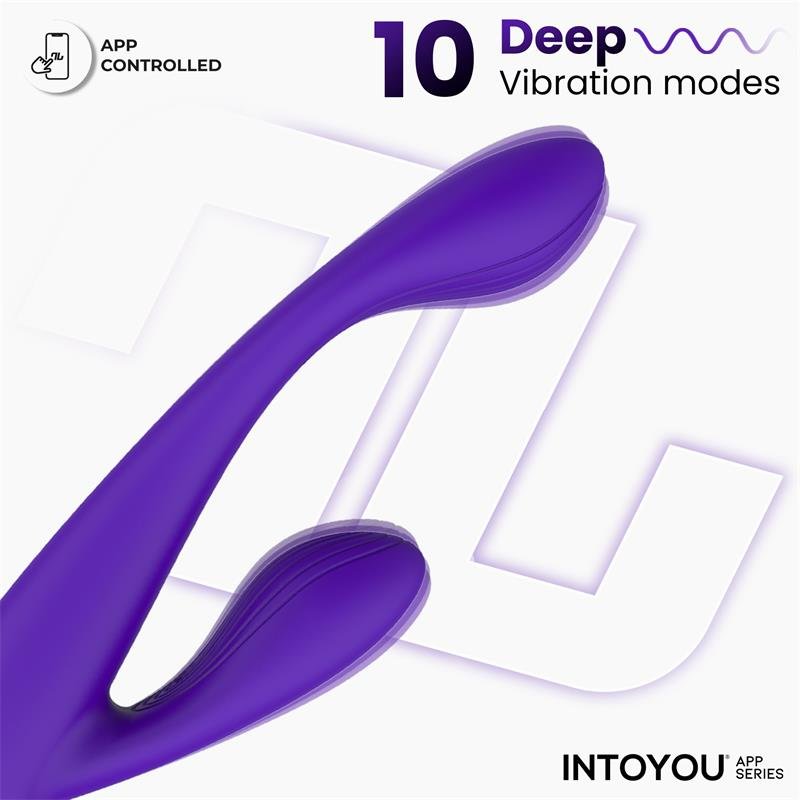 Lyra G-Spot Rabbit Vibrator with App Purple - Image 5