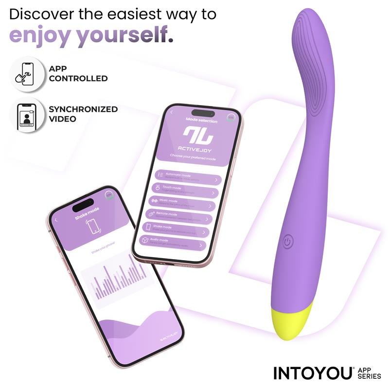 Neya G-Spot Vibrator with App Purple - Image 3