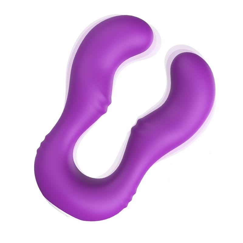 Double-headed Couples Vibrator Purple