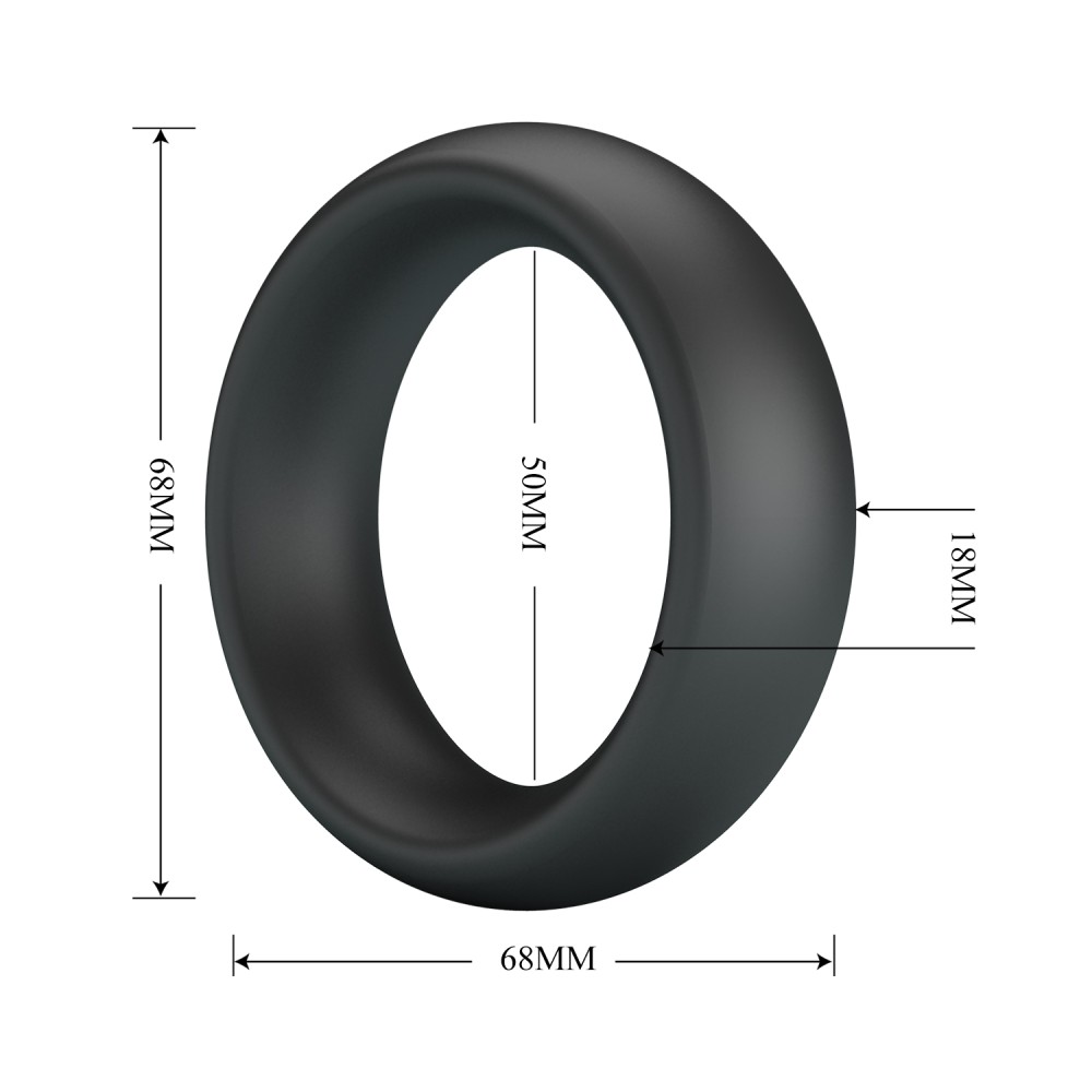 Crazy Bull Elio Silicone Cock Ring - Image 6