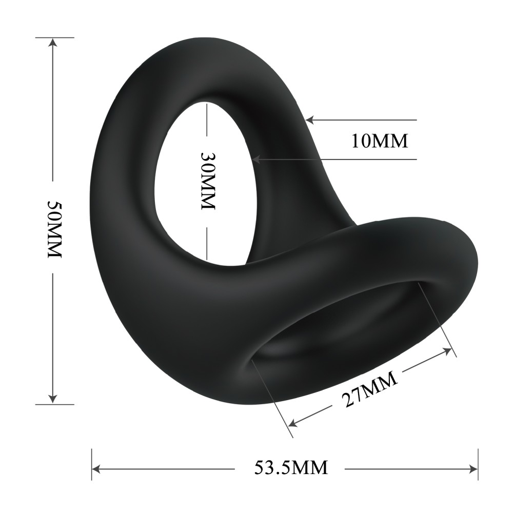 Crazy Bull Nestor Super Soft Silicone Cock Ring - Image 6