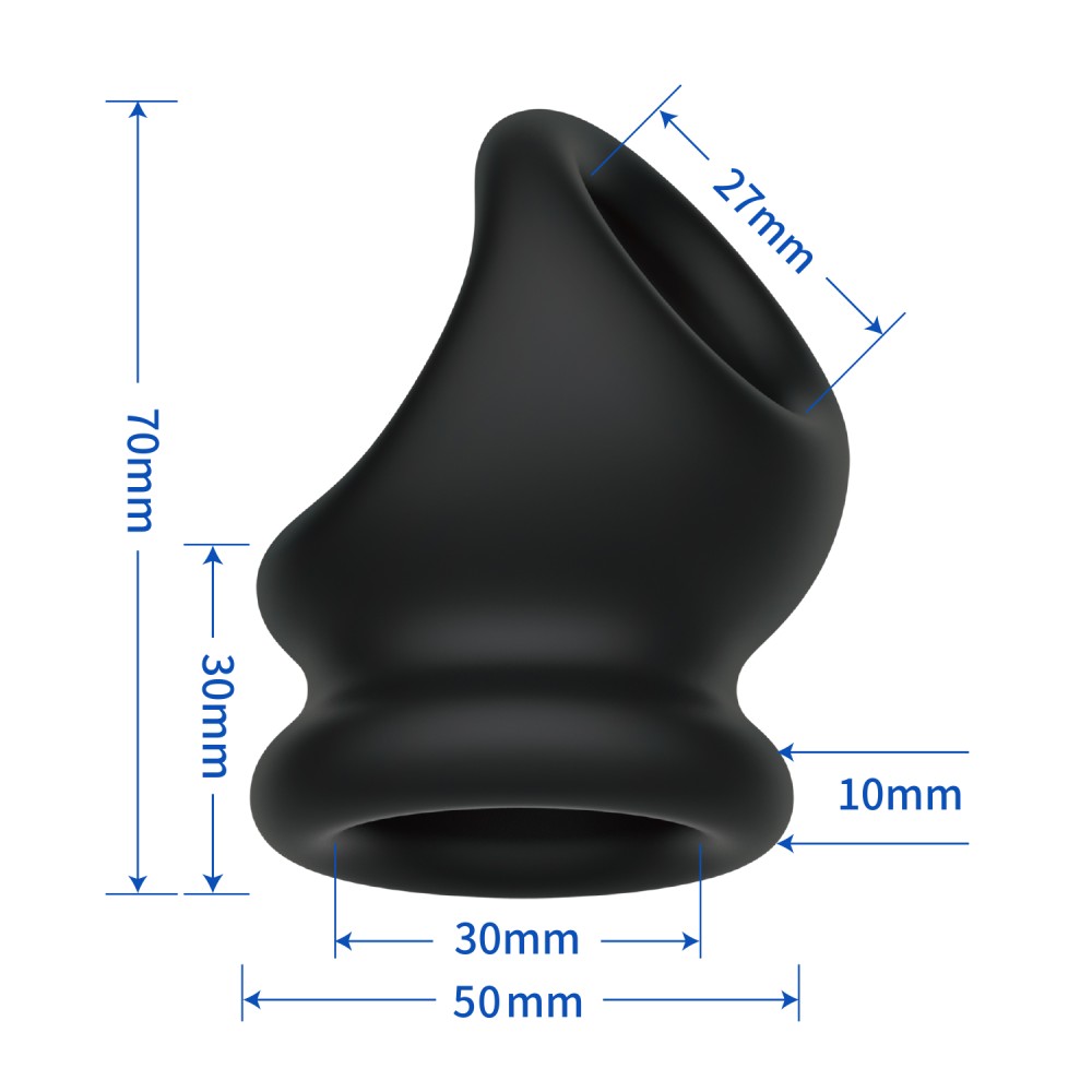 Crazy Bull Oberon Super Soft Silicone Cock Ring - Image 6