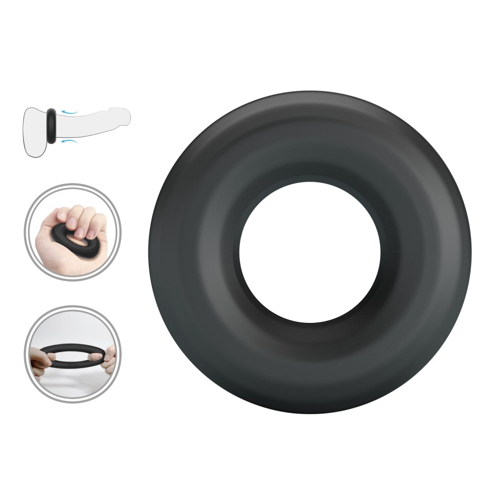 Crazy Bull Urban Super Soft Silicone Cock Ring - Image 2