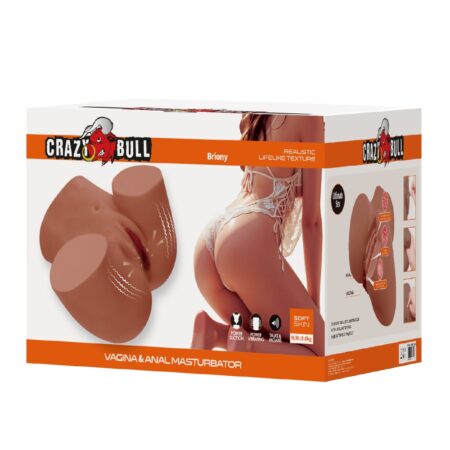 Crazy Bull Briony Masturbator  Brown