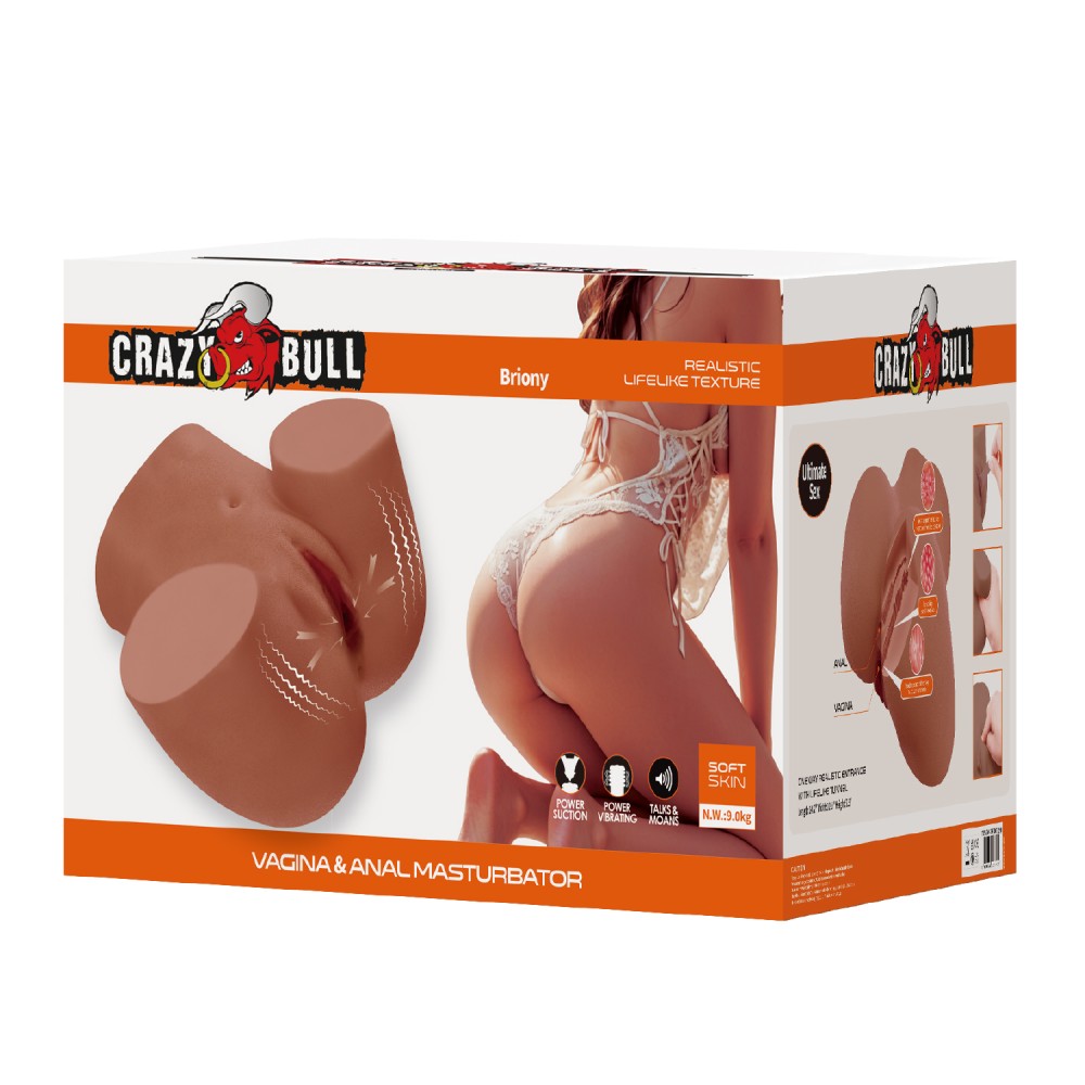 Crazy Bull Briony Masturbator Brown
