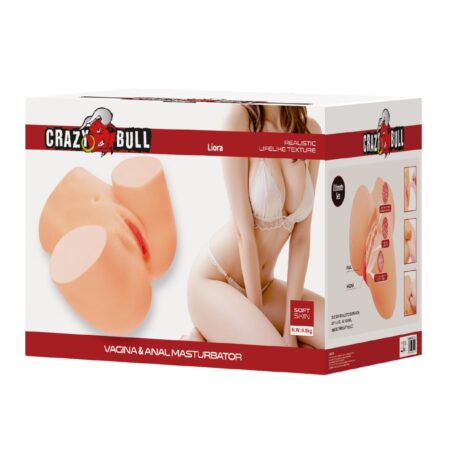 Crazy Bull Liora Masturbator Vibration Flesh