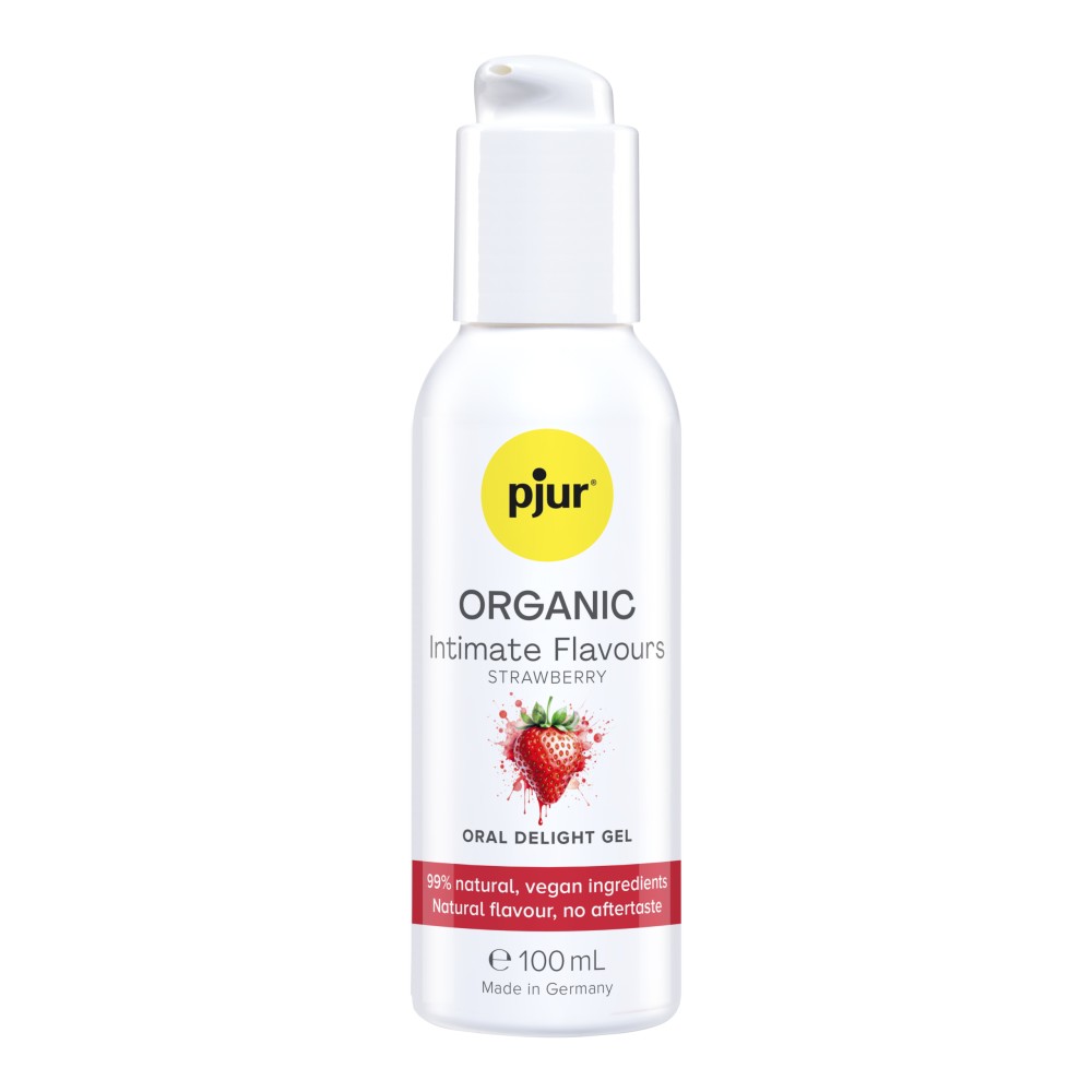 pjur ORGANIC Intimate Flavours Strawberry, 100 ml