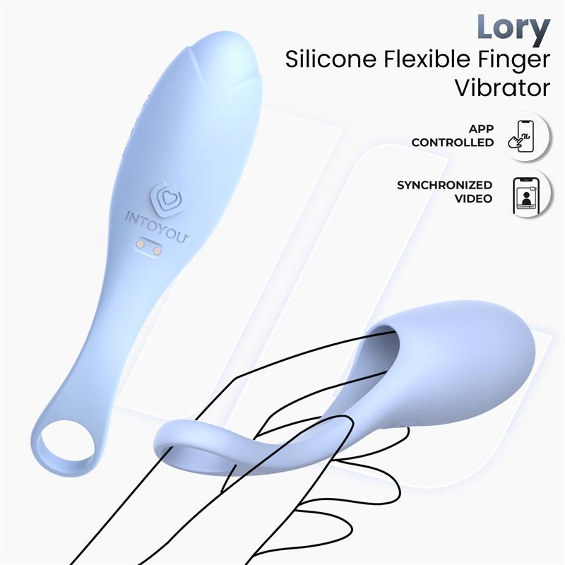 Lory Flexible Finger Vibrator with App - Image 5
