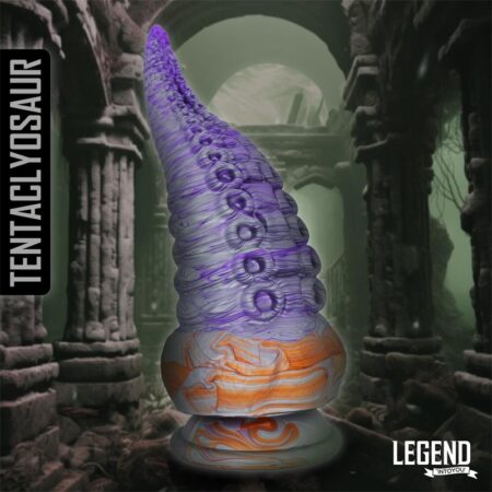Tentaclyosaur Octopus Tentacle Liquid Silicone Dildo 20 cm